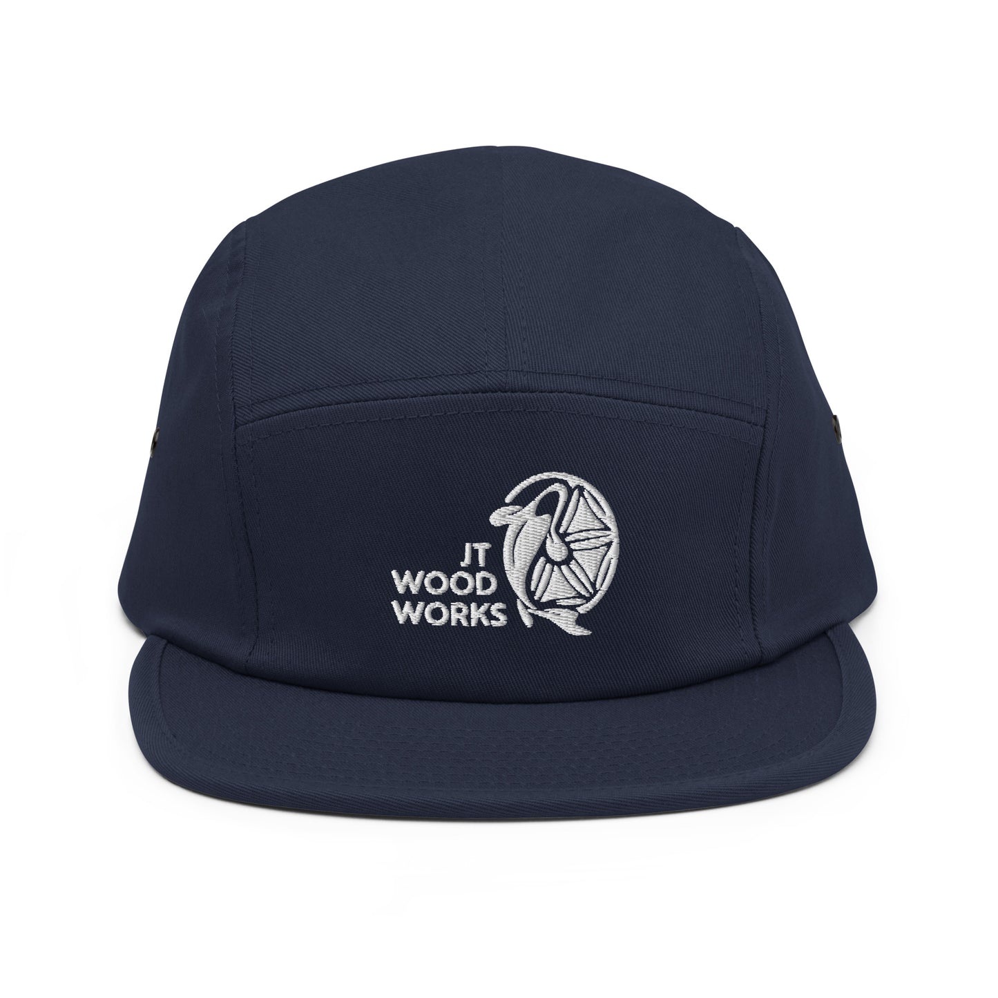 JT Woodworks Logo - Five Panel Cap