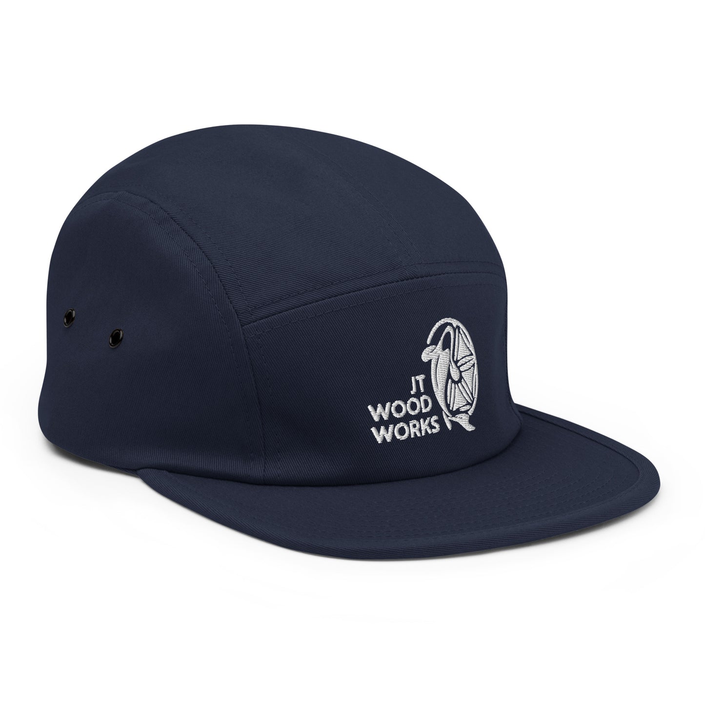 JT Woodworks Logo - Five Panel Cap