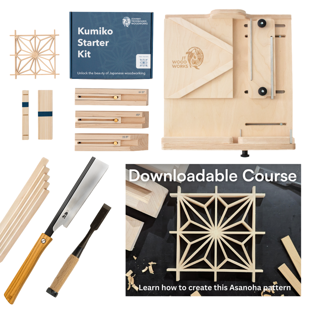 The Complete Kumiko Beginner Bundle - Johnny Tromboukis Woodworks The Complete Kumiko Beginner Bundle - Johnny Tromboukis Woodworks