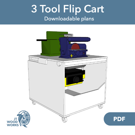 Plans - 3 Tool Flip Cart