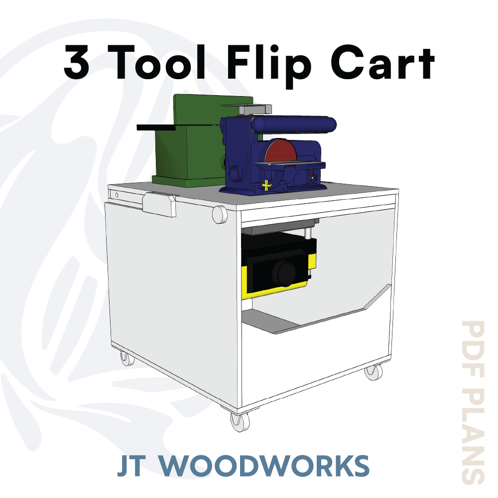 Plans - 3 Tool Flip Cart