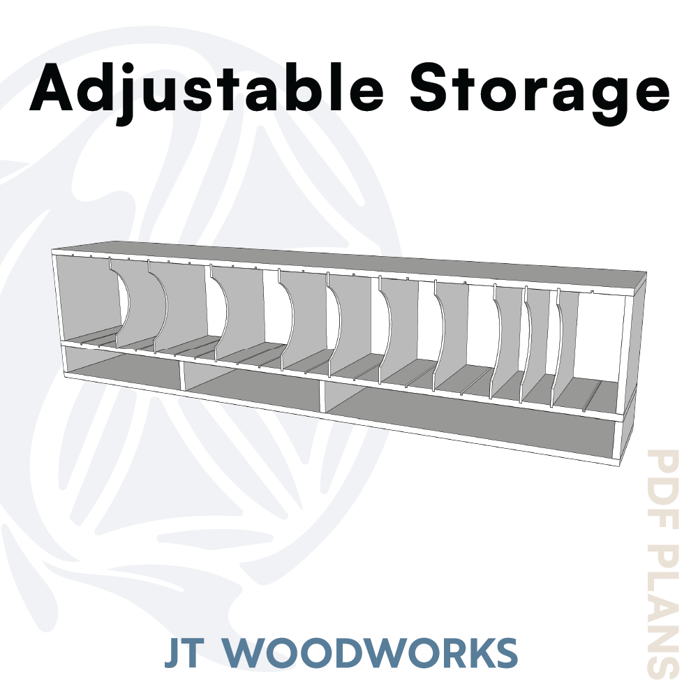 Plans - DIY Adjustable Storage