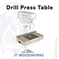 Plans - Drill Press Table