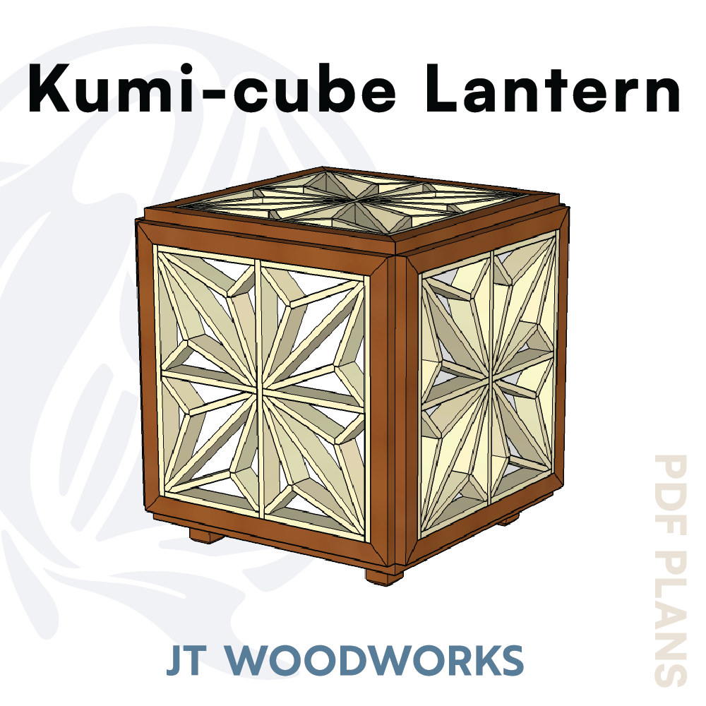 PDF Plans - Kumi-cube Lantern