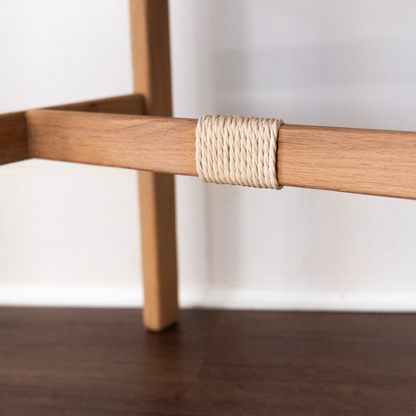 The Woven Indigo Perch - Stool