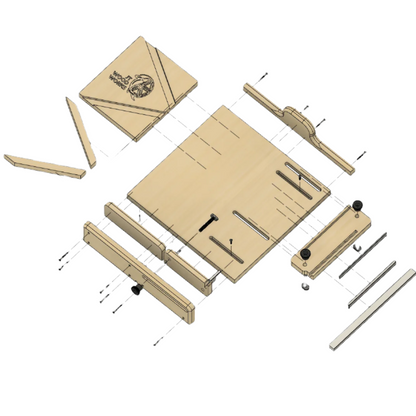 JTWW Kumiko Sled Assembly Instructions