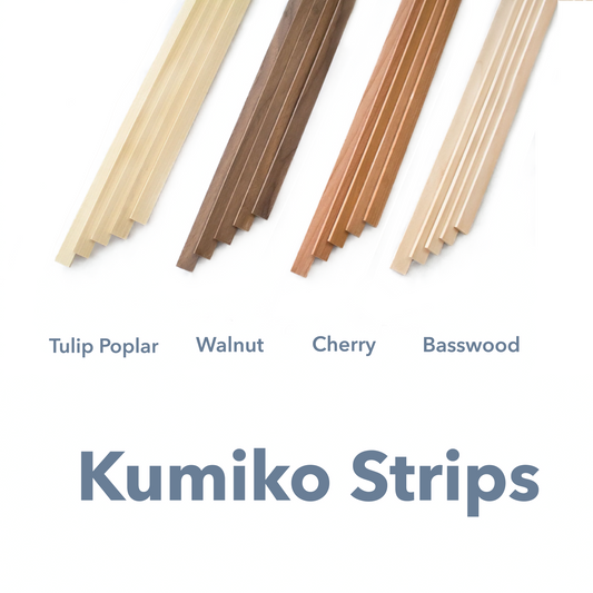 Wood Strips for Kumiko