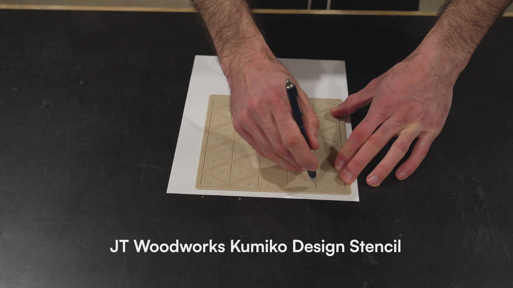 How To Use the Kumiko Design Stecil video.