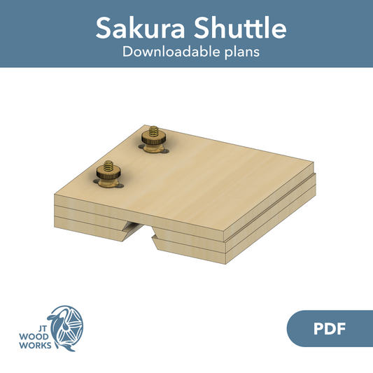 A graphic for the product listing Plans - Sakura Shuttle to make it yourself!