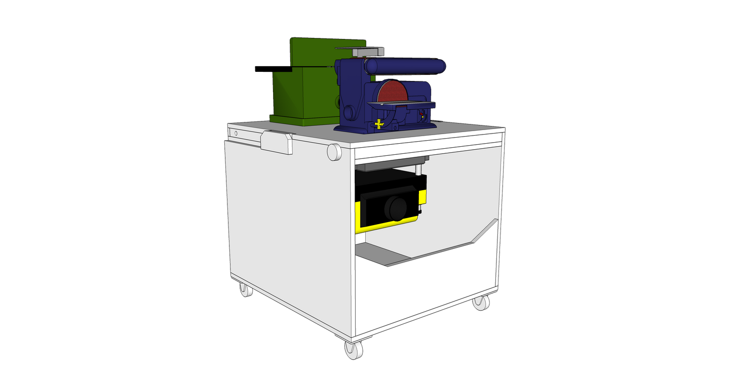 Plans - 3 Tool Flip Cart