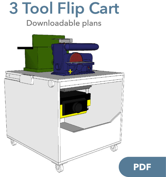 Plans - 3 Tool Flip Cart