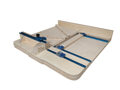 Plans - Kumiko Table Saw Sled: V-Classic