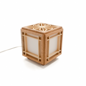Kumi-Cube Asanoha Lantern