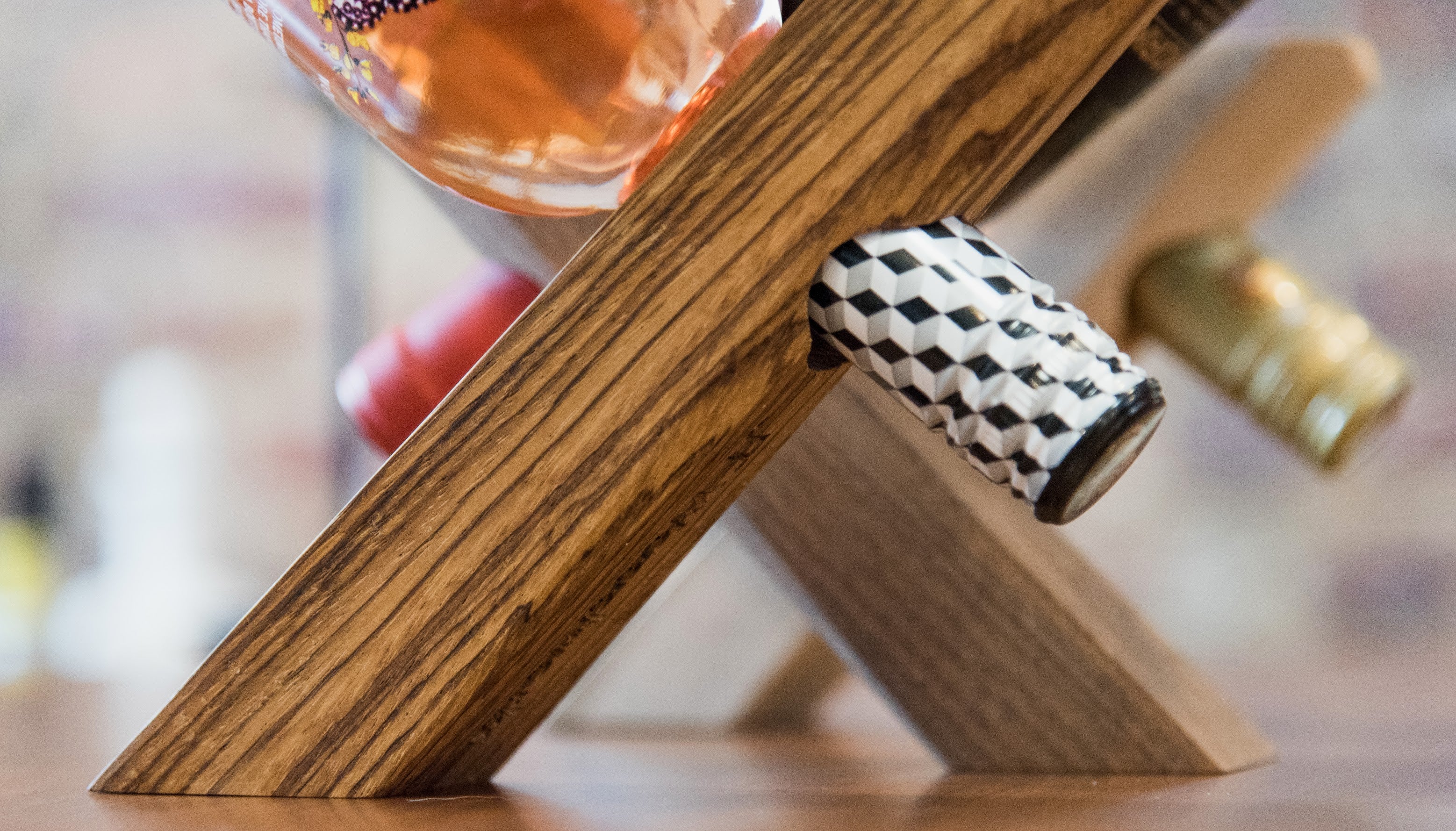 Tipsy Wine Bottle Holder