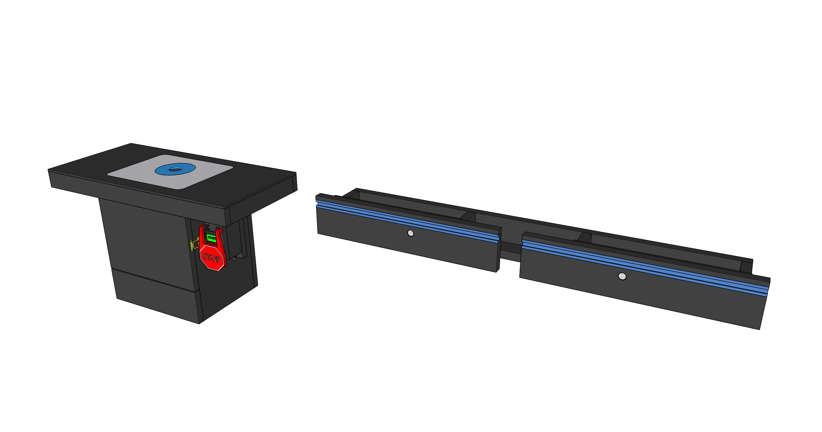 Another digitalized example of the router parts.
